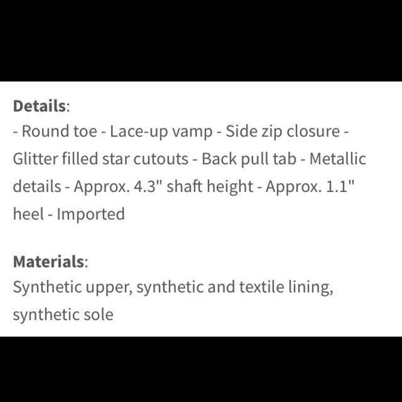 🛍 Dolce Vita Girls Glitter Star Booties - Picture 8 of 9